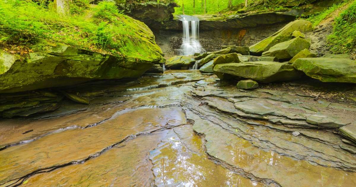 Scenic Blue Hen Falls